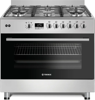 Teknix TK2SRCG90X 90cm 6 Burner Gas Range Cooker Stainless steel