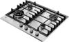 Hoover HHG6BF4C3X H-HOB 300 60cm 4 Burner Gas Hob Stainless steel