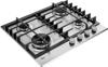 Hoover HHG6BF4C3X H-HOB 300 60cm 4 Burner Gas Hob Stainless steel