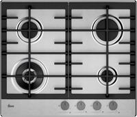 Hoover HHG6BF4C3X H-HOB 300 60cm 4 Burner Gas Hob Stainless steel