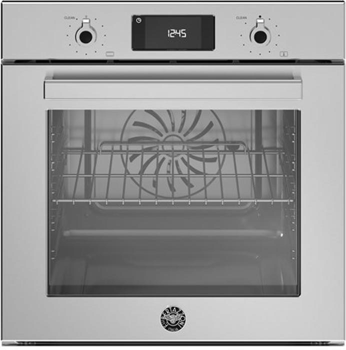 Bertazzoni F6011PROPLX/23 Professional Series 60cm 76L Pyrolytic Built-in Single Electric Oven Stainless steel