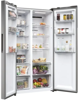 Haier HSR5918DNMP(UK) SBS 90 Series 3 528L Total No Frost American Style Fridge Freezer Platinum Inox