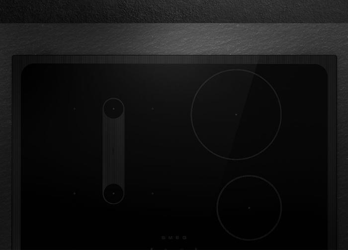 Smeg SI2B22641D Musa 60cm 4 Zone Induction Hob Black Glass
