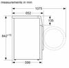 Bosch WTH84000GB Serie | 4 Heat Pump Tumble 8kg Freestanding Dryer White