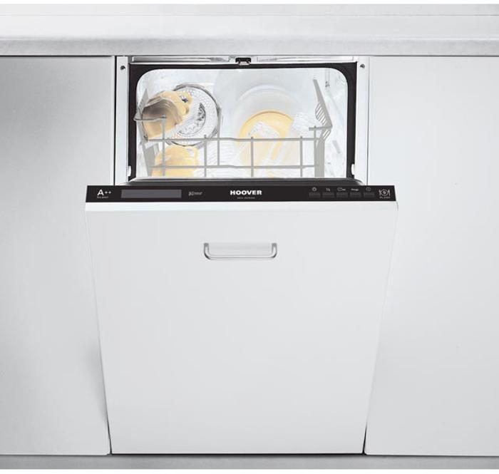 Hoover HDI 2D949-80 Dynamic 45cm (slimline) 9 Place Settings Integrated Dishwasher White