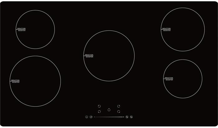 CATA UBIND90F 90cm 5 x Boost Induction Hob Black