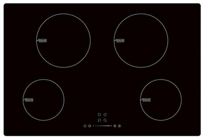 CATA UBIND77F 77cm 4 x Boost Induction Hob Black