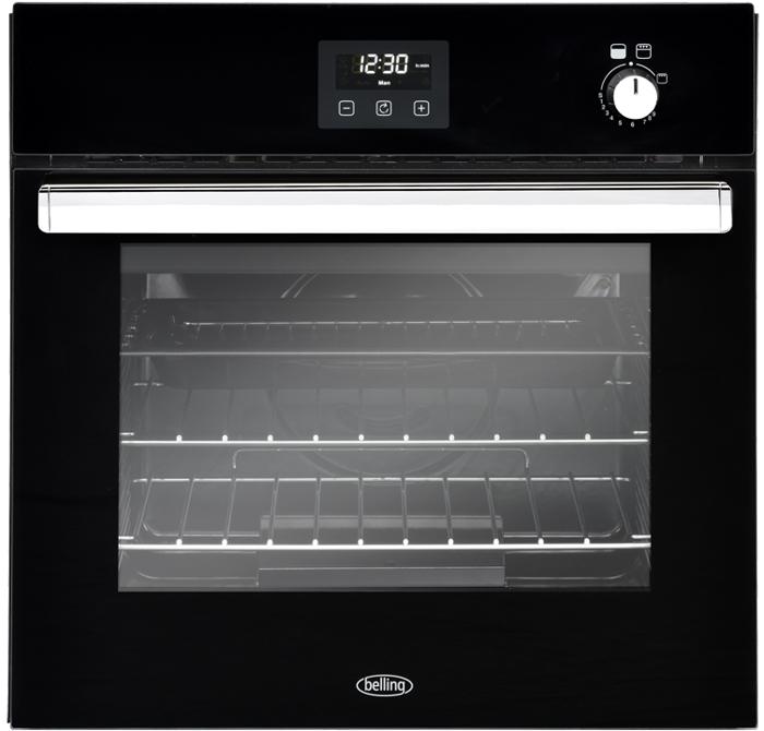 Belling BI602G  444444792 60cm 69 Litres Built-in Single Gas Oven Black