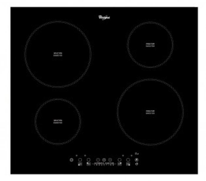 Whirlpool ACM804BA Induction Hob Black