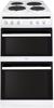 Amica AFS5500WH 50cm Double Oven Freestanding Electric Cooker White