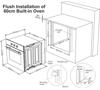 Nordmende SOT213MR Built-in Fan Oven Mirror Glass