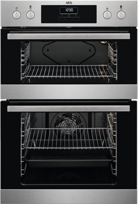 AEG DEB331010M Built-in Double Electric Oven Stainless steel
