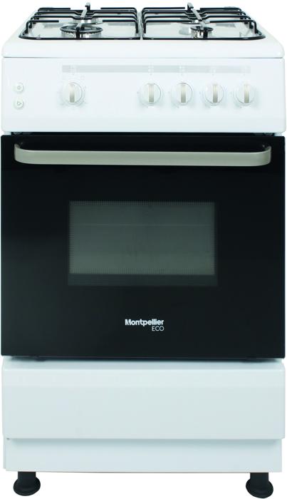 Montpellier SCG60W 64Litres Freestanding Gas Cooker White