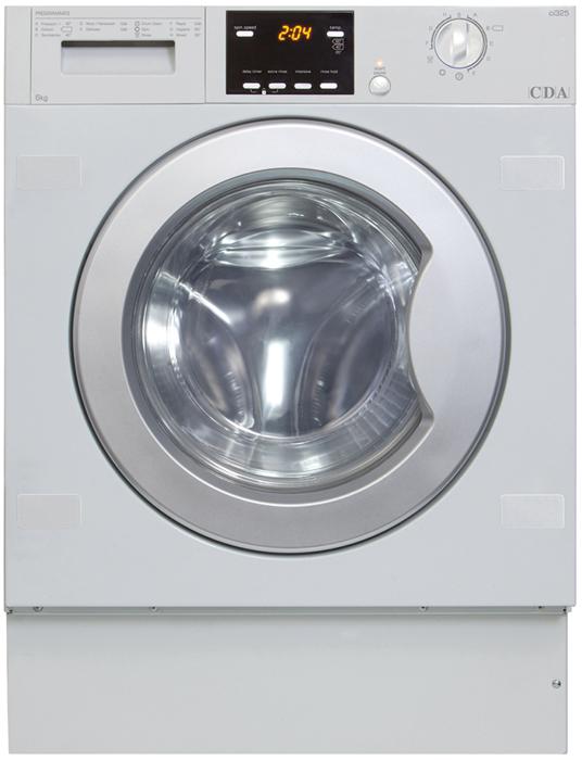 CDA CI325 60cm 6kg 1200rpm Integrated Washing Machine White