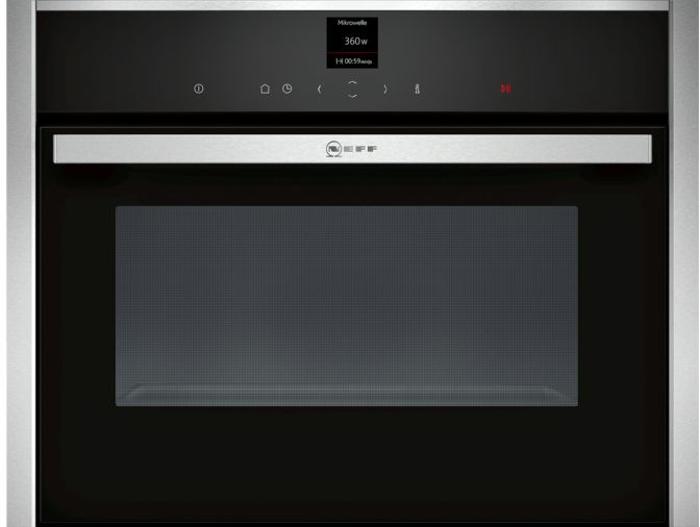 NEFF C17UR02N0B Compact Built-in Microwave Stainless steel