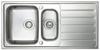 Carysil SD150 SONATA 1.5 Bowl + Rangemaster TMR1BF Dual Lever Tap ( Sink and Tap ) Stainless steel