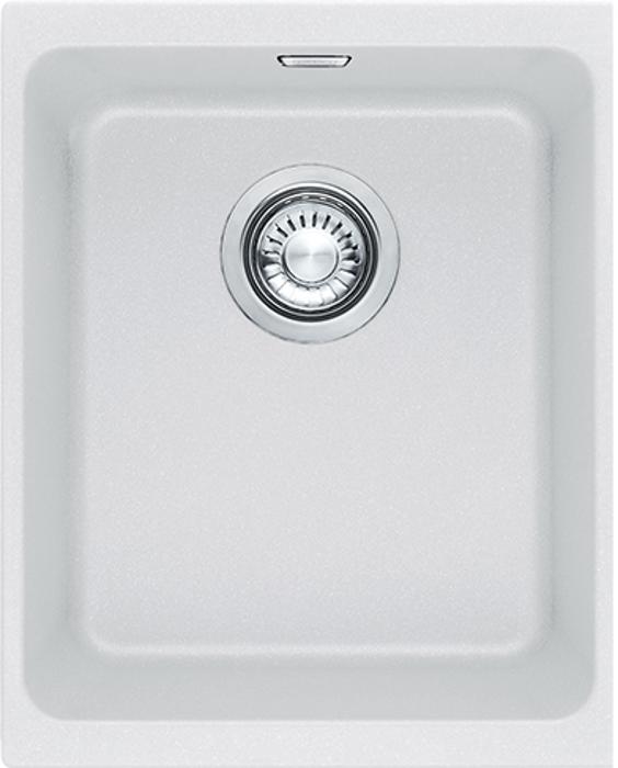 Franke Kubus KBG 110 34 Fragranite Undermount Sink White
