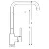Carysil HS405 Single Lever Tap Chrome