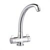 Carysil HS305 Twin Lever Cruciform Tap Chrome