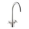 Carysil HS975 Twin Cross Lever Tap Chrome