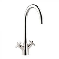Carysil HS975 Twin Cross Lever Tap Chrome