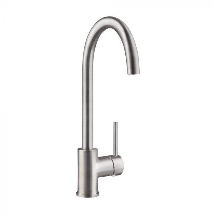 Carysil HS195 Single lever Tap Brushed Steel