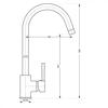 Carysil HS195 Single lever Tap Chrome