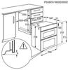 Zanussi ZOF35661XK Built-Under Double Electric Oven Stainless steel