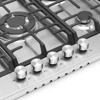 Montpellier MGH75CX 70cm 5 Burner Gas Hob Stainless steel