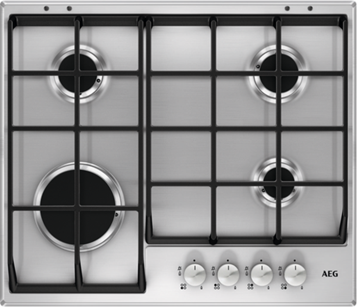 AEG HG654351SM Gas Hob Stainless steel