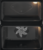 AEG DUB331110M 60cm Built-Under Double Electric Oven Stainless steel
