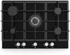 CATA UBGOG70BK 70cm Gas on Glass Gas Hob Black
