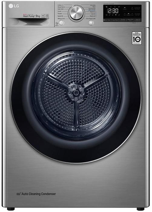 LG FDV909S  Eco Hybrid™ 9Kg Heat Pump Tumble Dryer Freestanding Dryer 