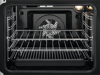 Zanussi ZCV66050BA 60cm Ceramic Double Oven Freestanding Electric Cooker Black