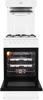 BEKO KA52NEW 50cm Single Oven Eye Level Freestanding Gas Cooker White