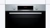 Bosch HBS534BS0B Single Electric Oven + PGP6B5B90 4 Burner Gas Hob ( Oven and Hob Pack ) Stainless steel