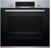 Bosch HBS534BS0B Single Electric Oven + PGP6B5B90 4 Burner Gas Hob ( Oven and Hob Pack ) Stainless steel