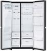 LG GSL760MCKV DoorCooling+™  *FROST FREE* 601Litres 91.2cm Plumbed Ice + Water American Style Fridge Freezer Black