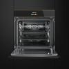 Smeg SFP6604NRE Dolce Stil Novo 60cm Single Pyro Multifunction Built-in Single Electric Oven Black