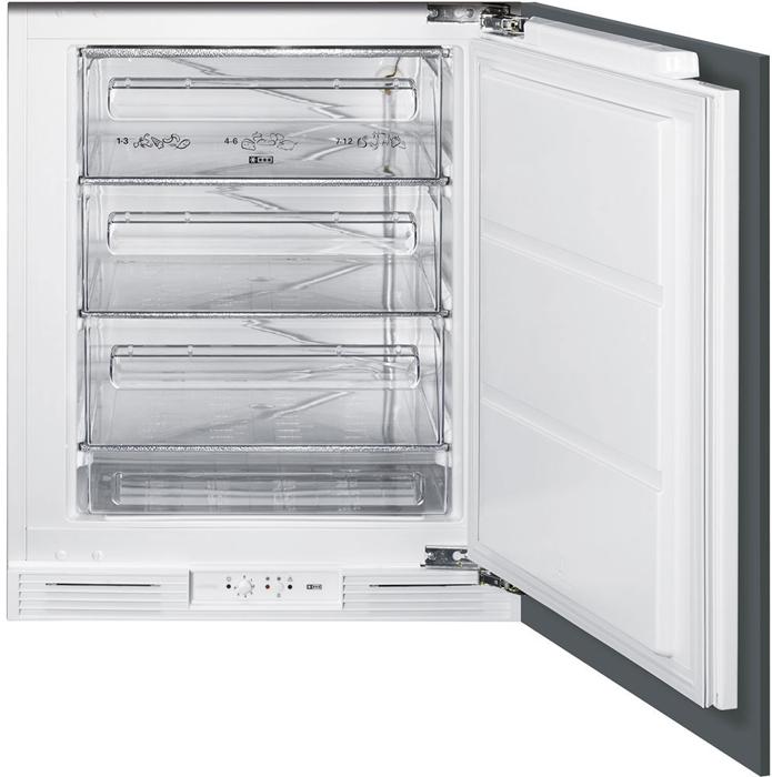 Smeg UKUD7108FSEP 60cm 98 Litres Integrated Freezer White