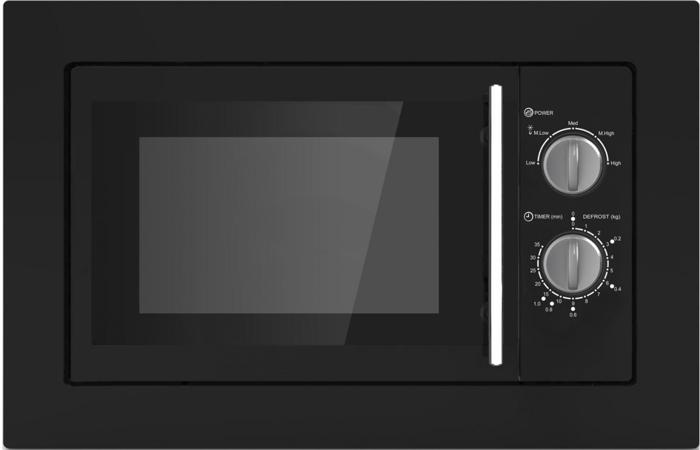 Prima PRCM202 20Litres 800W Built-in Microwave Black