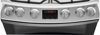 AEG CGB6130ACM 60cm Freestanding Gas Cooker Stainless steel