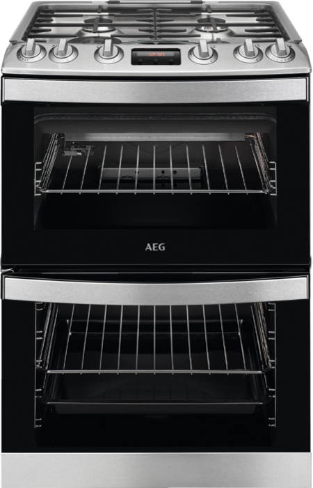 AEG CGB6130ACM 60cm Freestanding Gas Cooker Stainless steel