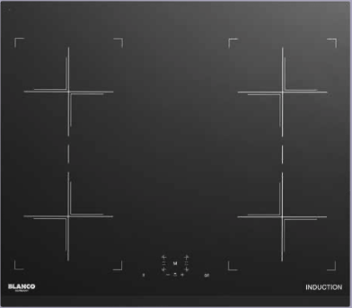Blanco BH467829 Induction Hob Black