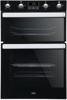Belling BI902FP 444444786 90cm Built-in Double Electric Oven Black