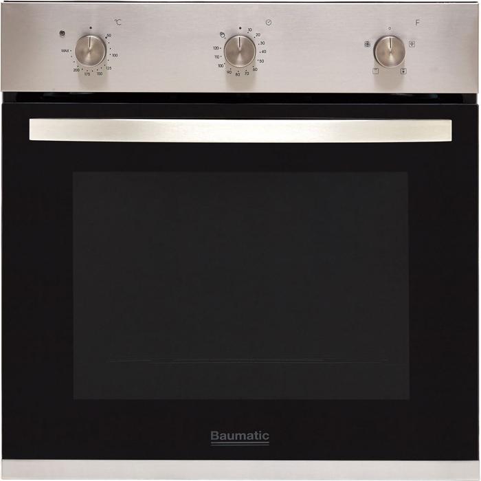 Baumatic BOFMU604X 65 Litres - Fan Oven - Built-in Single Electric Oven Stainless steel