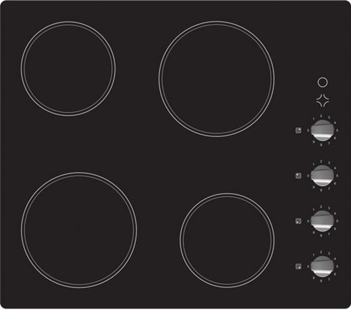 Prima PRCEH104 60cm Ceramic Hob Black
