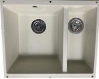 Blanco SUBLINE 340-160-U Silgranit 1.5 Bowl Undermount Sink Jasmine