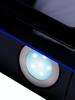 CATA UBHHH70BK 70cm Aurora Led Halo Angled Halo Glass Hood Black