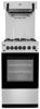 BEKO KA52NES 50cm Single Oven Eye Level Freestanding Gas Cooker Silver